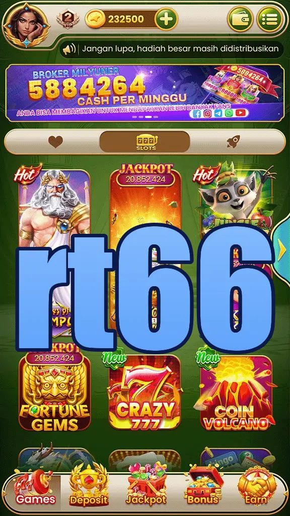rt66 Masuk